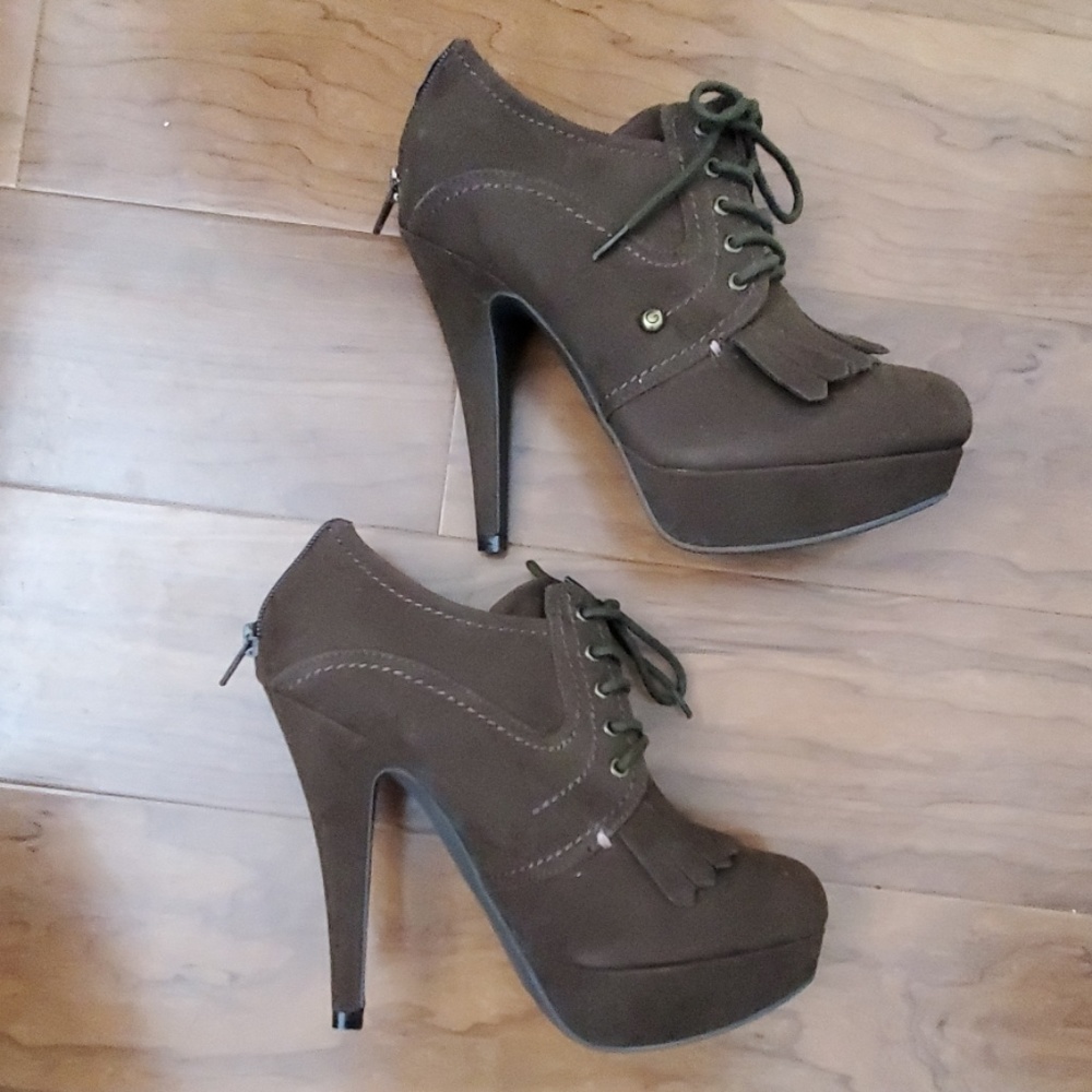 G by Guess Venise Platform Ankle Booties